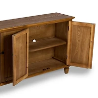 Kipton 4-Door Wood Cabinet