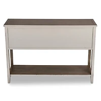 Graywash Clayton Keeping Drawers Console Table
