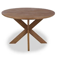 Round Natural Wood Kingston Dining Table