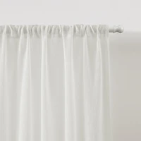 Rachel Ashwell White Jaipur Curtain Set, 84 in.
