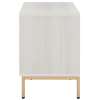 Safavieh Lylia Bleached Ribbed 2-Drawer Nightstand