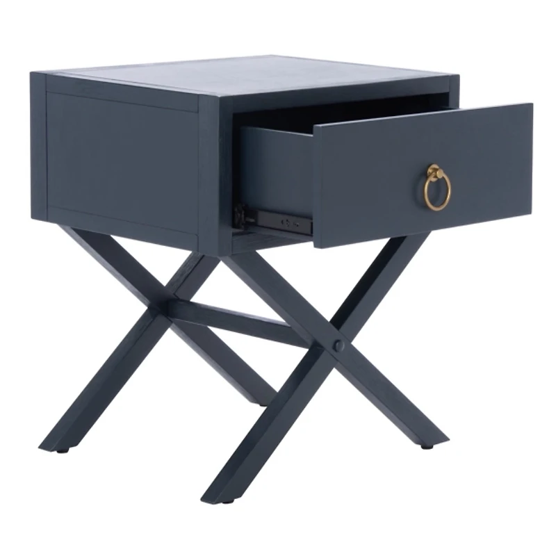 Safavieh Sadie Navy Blue Nightstand