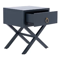 Safavieh Sadie Navy Blue Nightstand