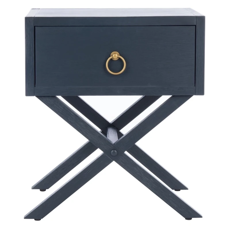Safavieh Sadie Navy Blue Nightstand