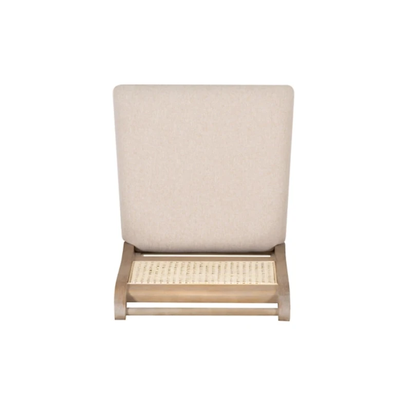 Emerson Cane Upholstered Counter Stool