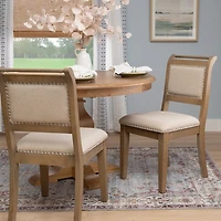 Emerson Upholstered Wood Dining Chair
