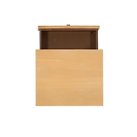 Cassie Cane and Wood Nightstand