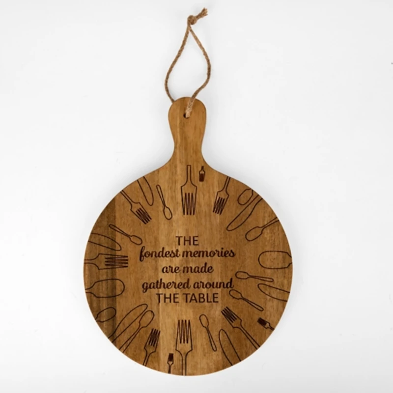 Fondest Memories Round Serving Board