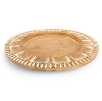 Light Natural Mango Wood Charger