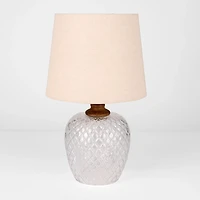 Diamond Glass Table Lamp