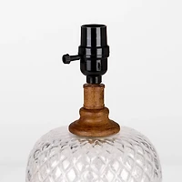Diamond Glass Table Lamp