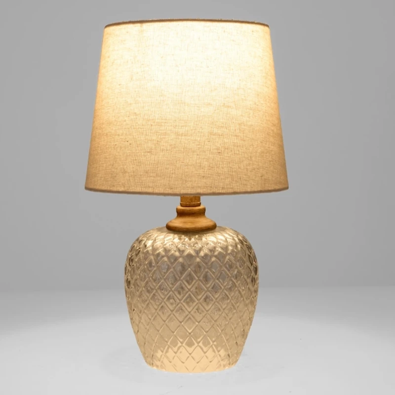 Diamond Glass Table Lamp