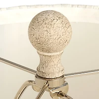 Lindia Round Ribbed Table Lamp