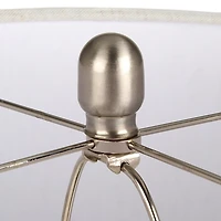 Ivory Ceramic Rope Table Lamp