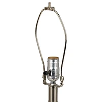 Ivory Ceramic Rope Table Lamp