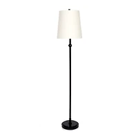 Black Iron Minimalist Floor Lamp