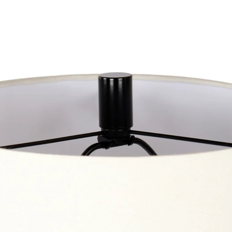 Black Iron Minimalist Floor Lamp