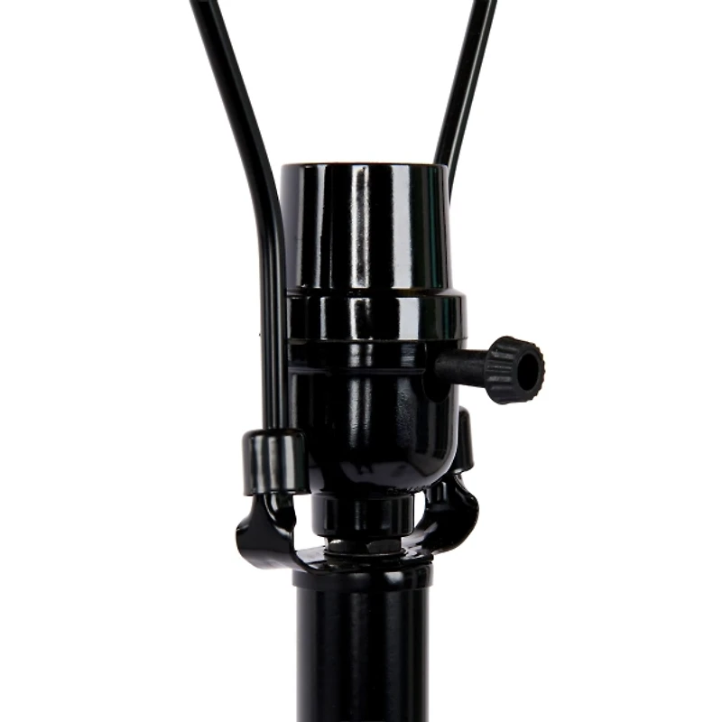 Black Iron Minimalist Floor Lamp