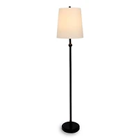 Black Iron Minimalist Floor Lamp