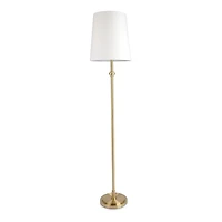 Gold Metal Skinny Floor Lamp