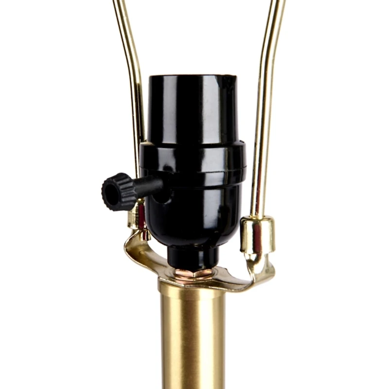 Gold Metal Skinny Floor Lamp