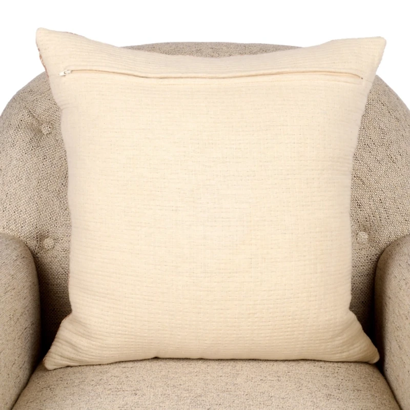 Mave Pink Quilted Pillow