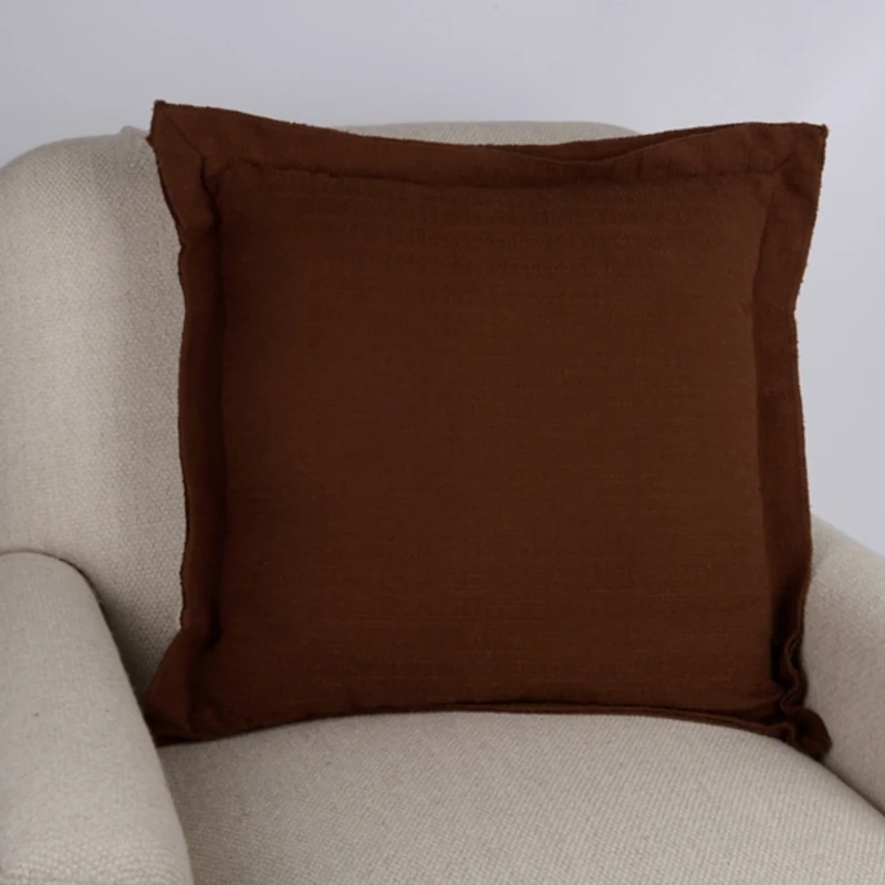 Emma Brown Flange Pillow