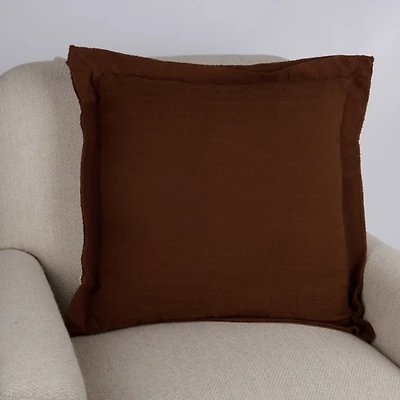 Emma Brown Flange Pillow