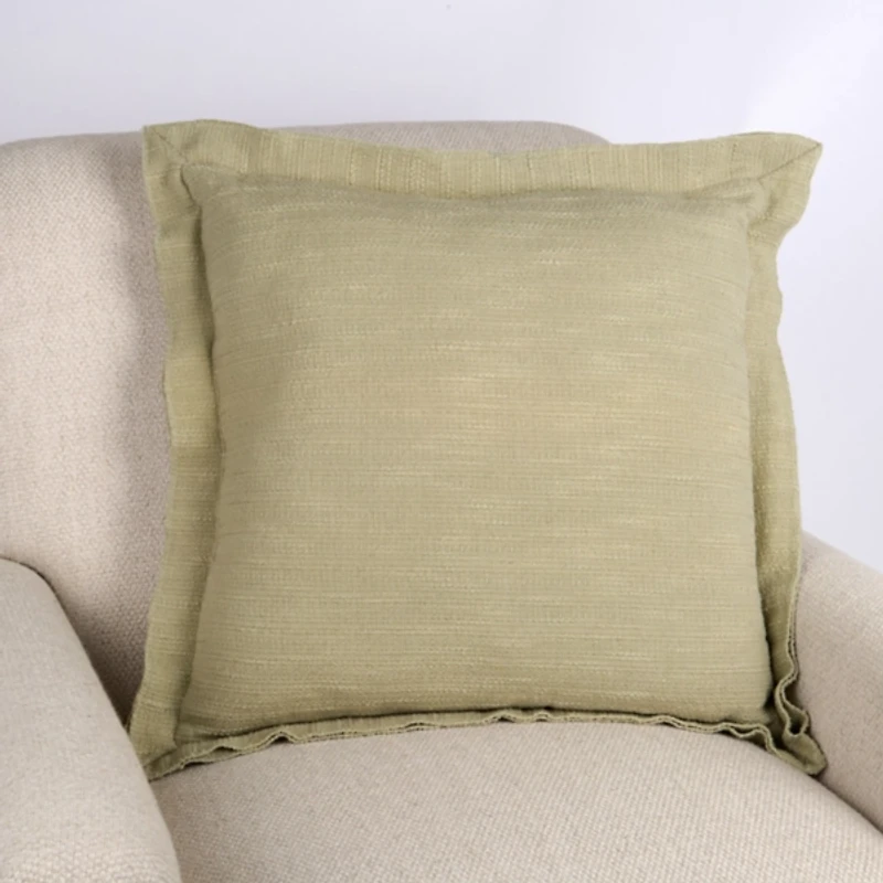 Emma Sage Flange Pillow