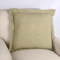 Emma Sage Flange Pillow