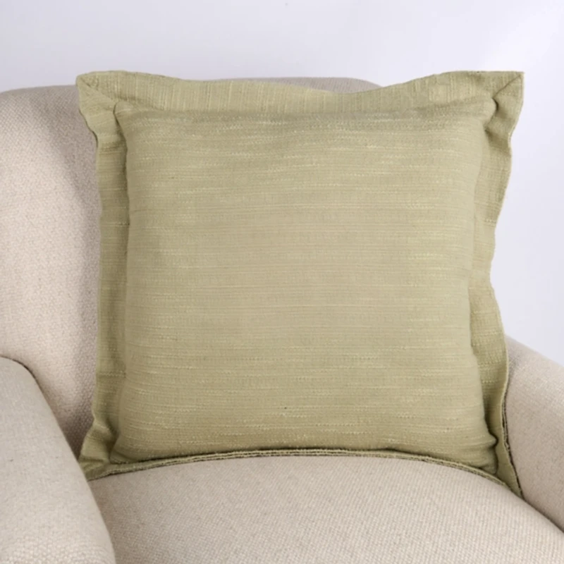 Emma Sage Flange Pillow