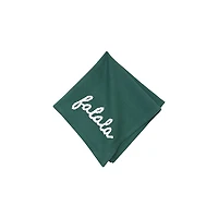 Green Fa La La Christmas Napkins, Set of 4