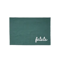 Green Fa La La Christmas Placemats, Set of 4