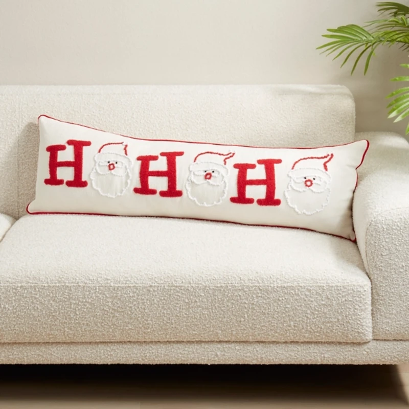 Ho Ho Ho Santa Lumbar Pillow