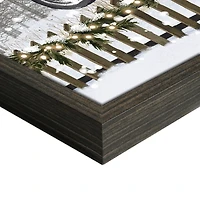 Christmas at Grandma's Framed Canvas Art Print