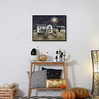 Fright Night Framed Canvas Art Print