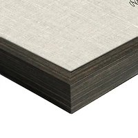 Black Cat with Autumn Hat Framed Canvas Art Print