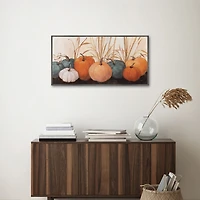 Bountiful Harvest Framed Canvas Art Print