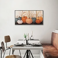 Bountiful Harvest Framed Canvas Art Print