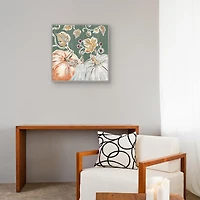 Pumpkin Patch Framed Canvas Art Print