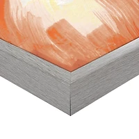 Pumpkin Patch Framed Canvas Art Print