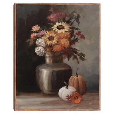 Echoes of Autumn Framed Canvas Art Print