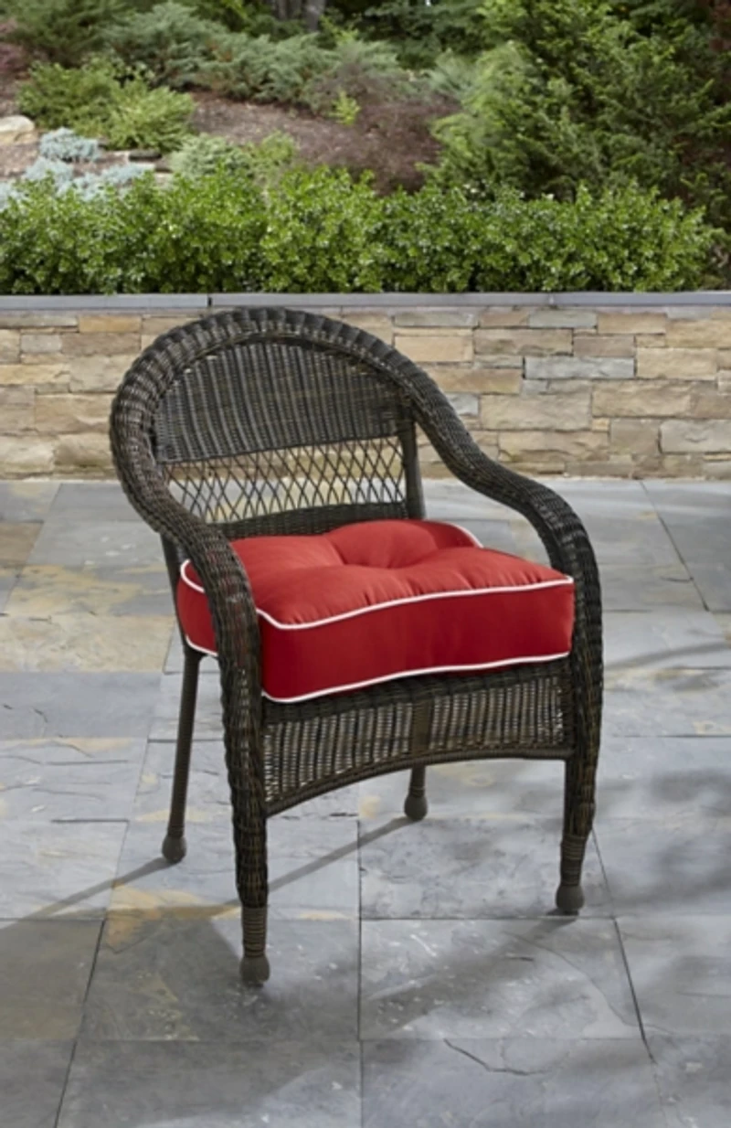 Red Terrasol Outdoor Seat Cushion