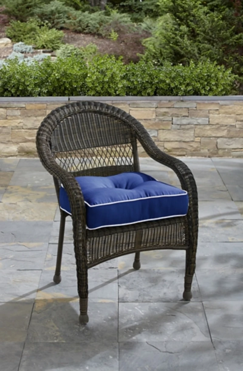 Navy Terrasol Outdoor Seat Cushion