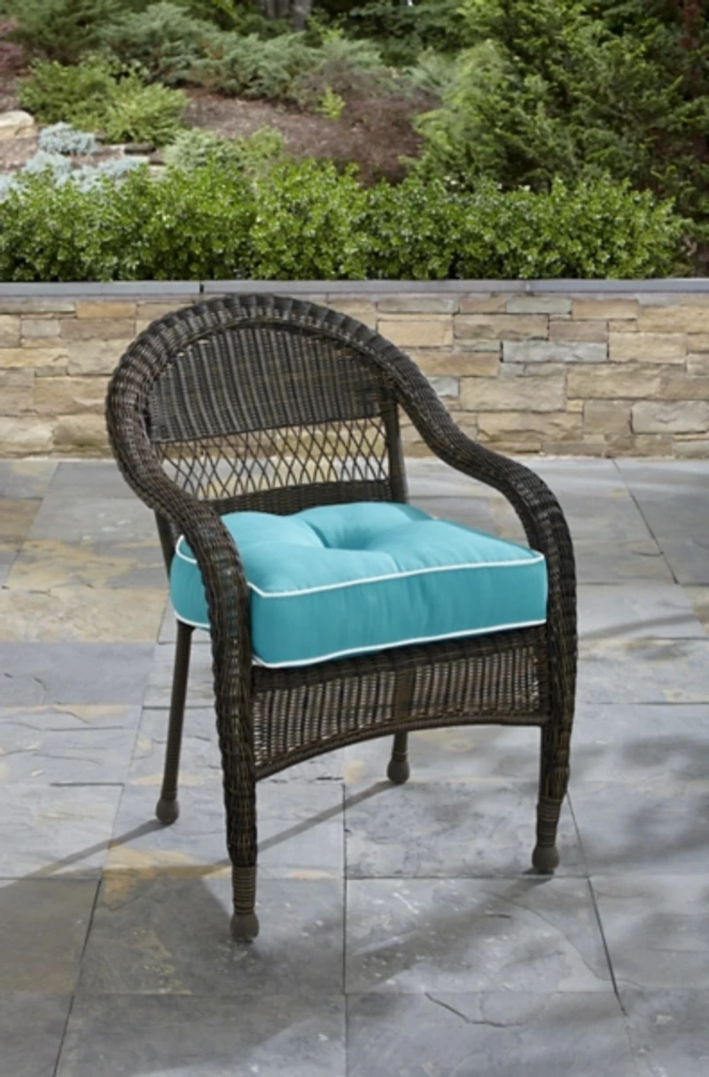 Turquoise Terrasol Outdoor Seat Cushion