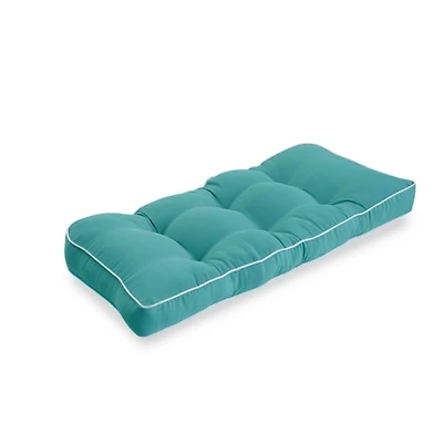 Turquoise Terrasol Outdoor Bench Cushion