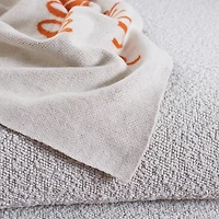 Orange Hello Pumpkin Throw