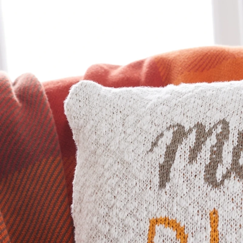 Mornin Pumpkin Fall Lumbar Pillow