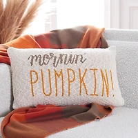 Mornin Pumpkin Fall Lumbar Pillow