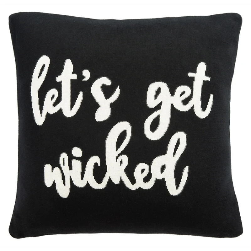 Lets Get Wicked Halloween Pillow